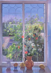 Flores de Verano al Anochecer, 1990